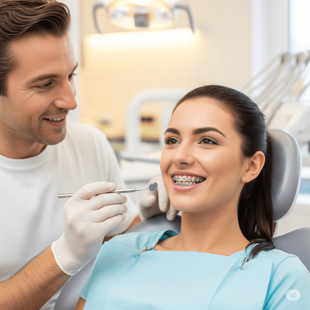 Straightening teeth as an adult