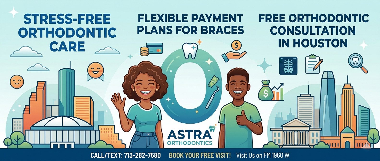 Free orthodontic consultation in Houston